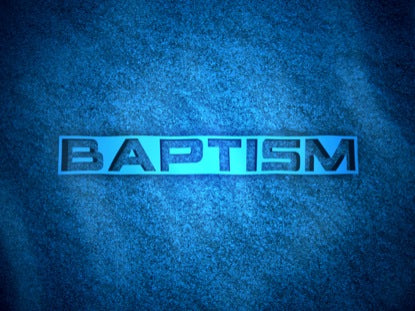 Baptism Water Ripples Loop