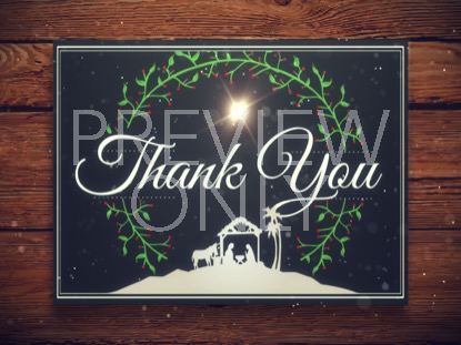 Christmas Manger Closing Still