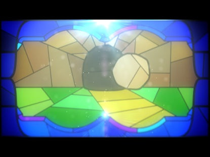 The Tomb  In Stained Glass