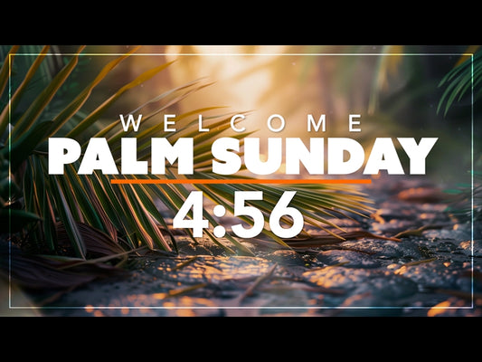 Palm Sunday Branch Countdown