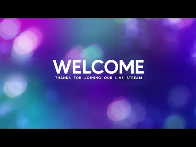 Bokeh Light Stream Welcome