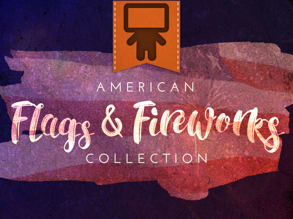 American Flags And Fireworks Collection