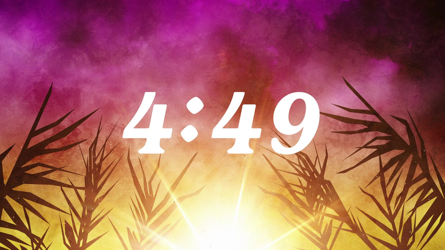 Bright Palm Sunday Countdown
