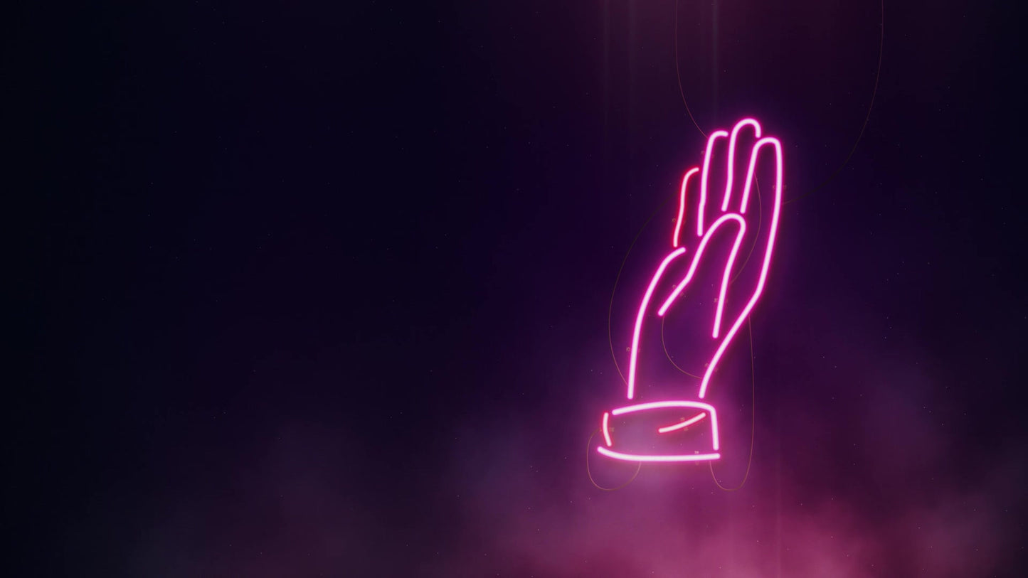 Neon Prayer Uplift Still