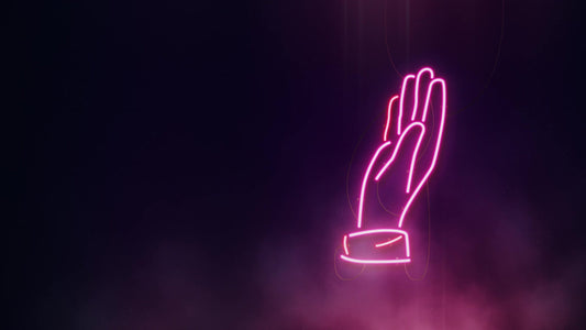 Neon Prayer Uplift Still