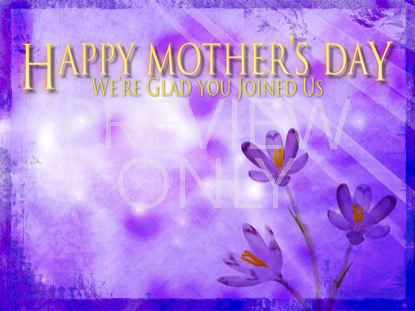 Happy Mother's Day Welcome
