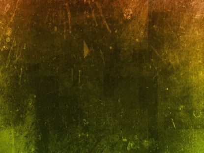 Orange Green Grundge