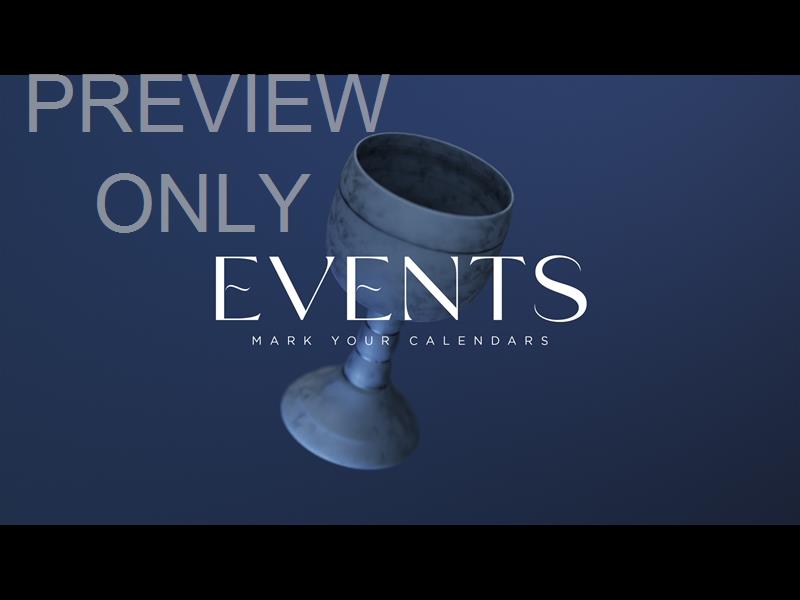 Maundy Thursday Ink Events Still