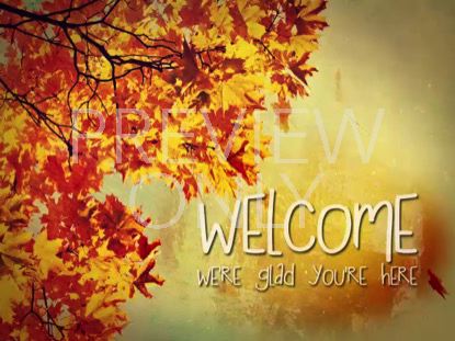 Autumns Arrival Welcome