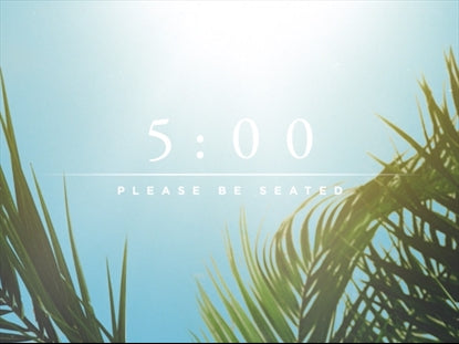 Bright Holy Week Palm Sunday Countdown