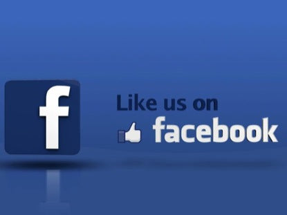 Like Us On Facebook