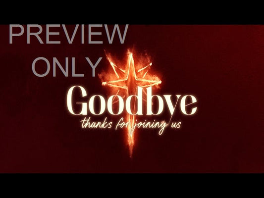 Light Of Christmas Goodbye Still