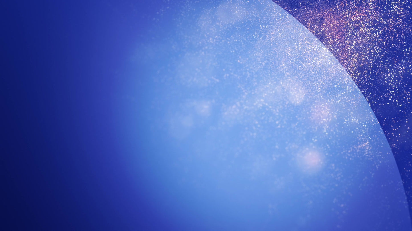 Christmas Sparks Blue Still