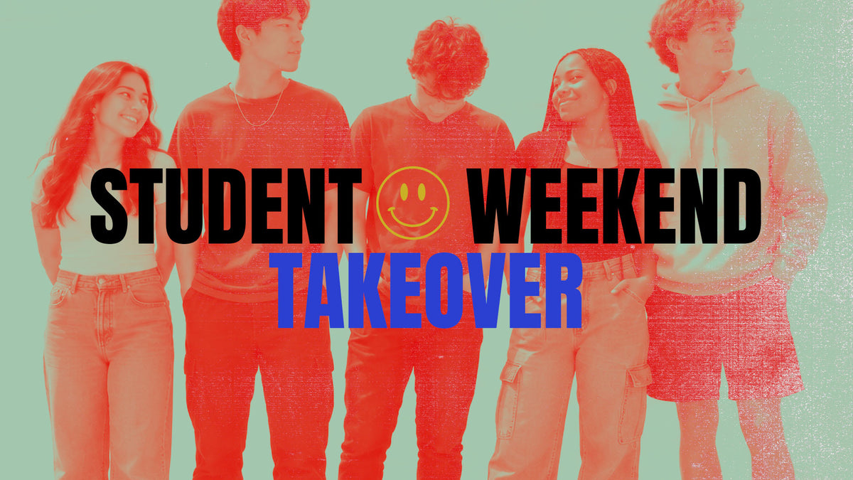 STUDENT WEEKEND TAKEOVER Canva Template