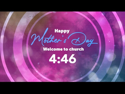 Colorful Mother's Day Countdown