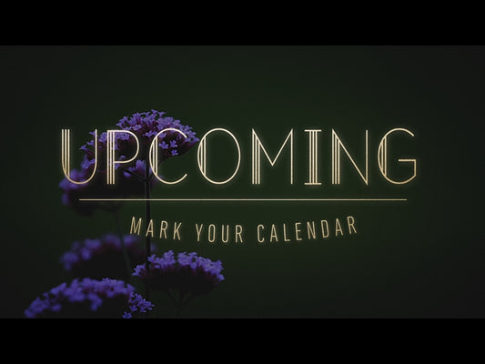 Ebony Floral: Upcoming