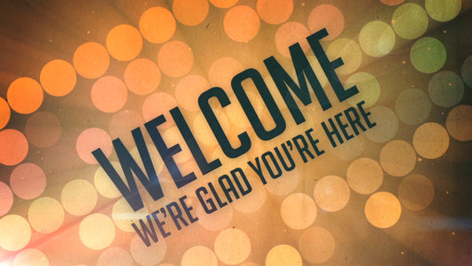 Light Grid Welcome Still