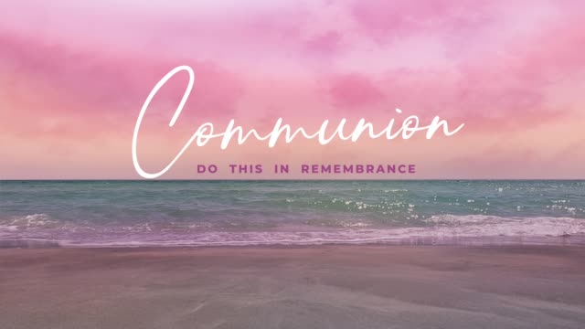 Mother's Day Sunset Communion