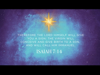 A Thrill Of Hope Scripture Motion