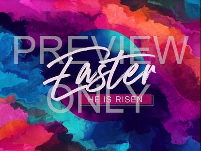 Paint Flow Easter Risen