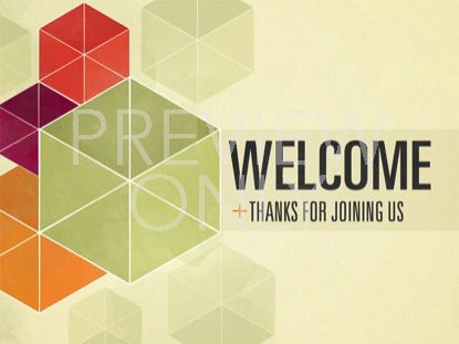 Cubed Welcome Still