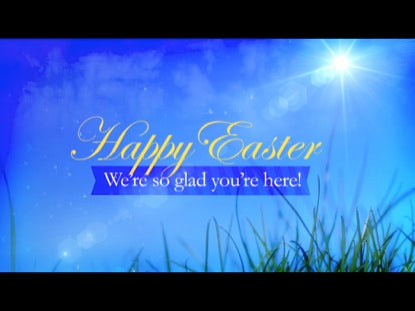 Happy Easter Loop | Church Motion Graphics | WorshipHouse Media