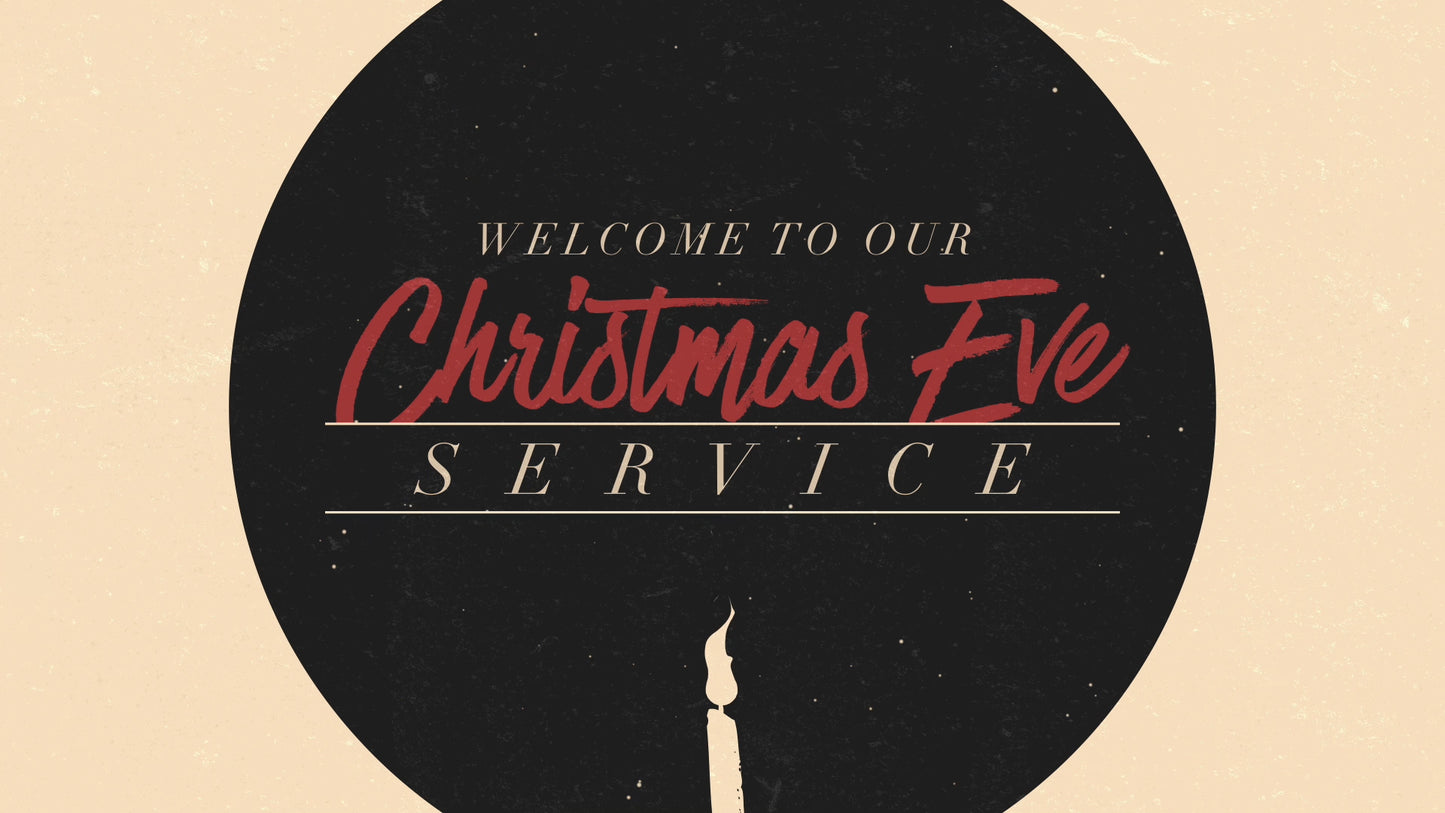 Modern Advent Title Christmas Eve