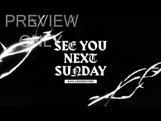 Easter Xxv Service Slide See You Next Week Still