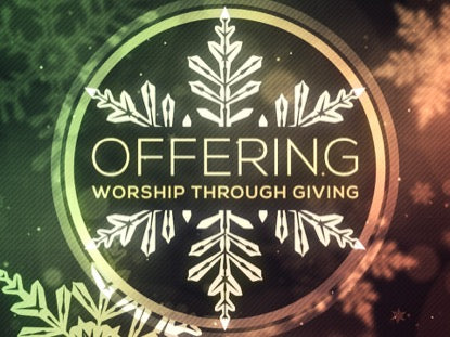 Christmas Glow Snowflakes Offering