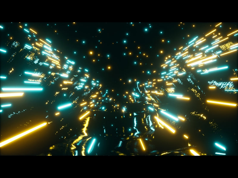 Fluorescent Warped Wall