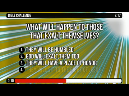 Bible Challenge Countdown - Matthew 22:41-23:39