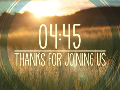 Fall Harvest Countdown