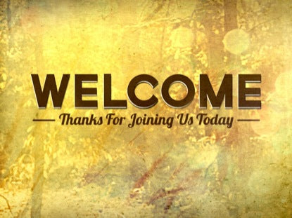 Fall Welcome Title Loop