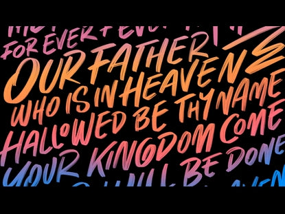 Lords Prayer Gradient
