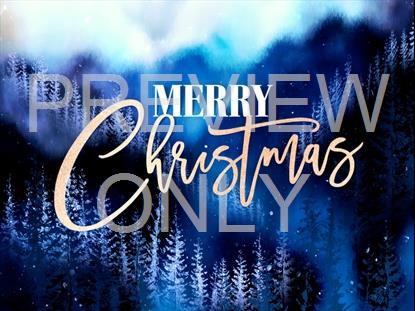 Christmas Woods Merry Christmas Still