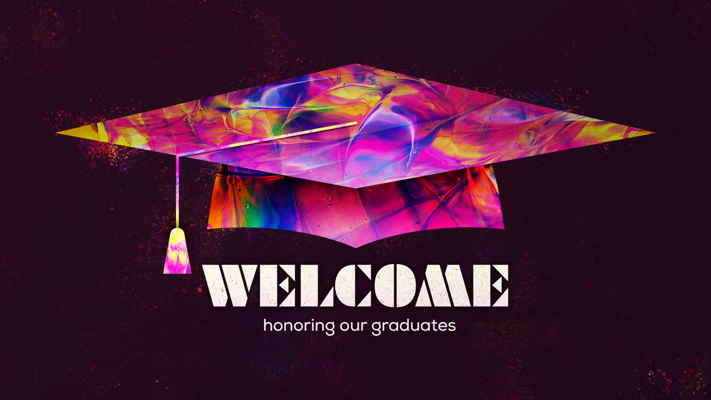Painted Graduation Welcome