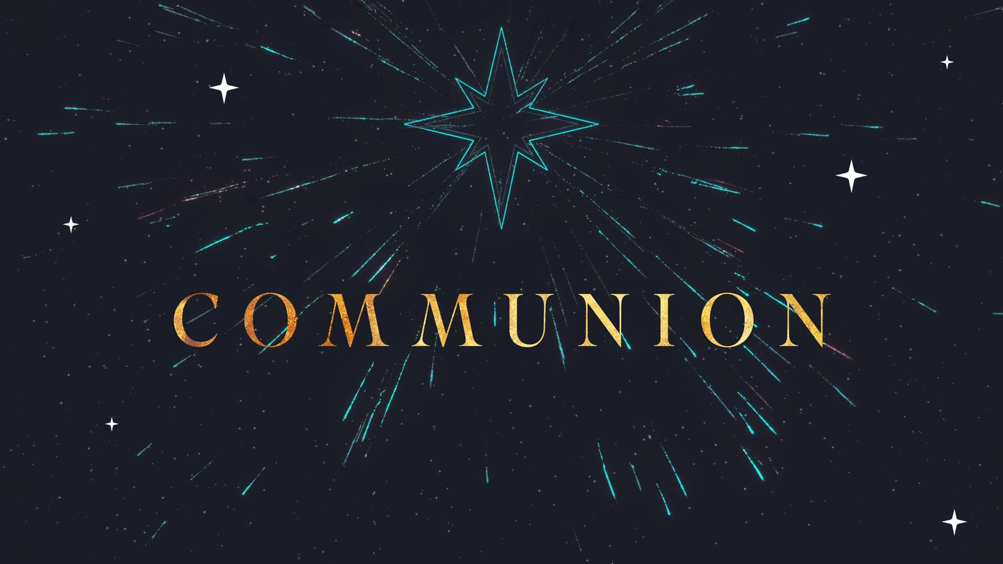 Christmas Shimmer Communion Still