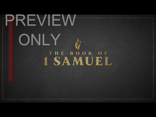 1 Samuel - Black Still