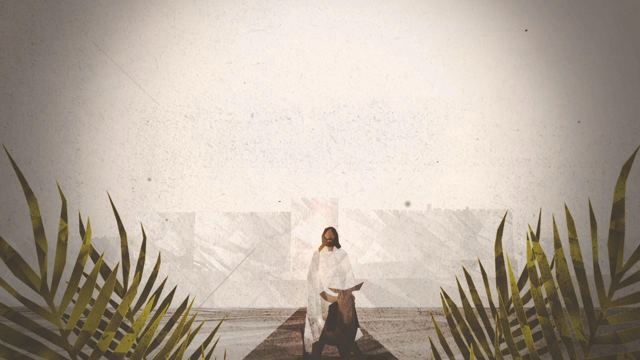 Palm Sunday Worship Entry Still