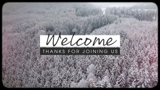 Retro Winter Welcome