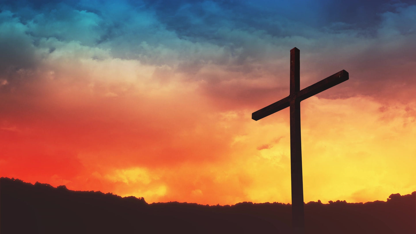 Horizon Crosses Vibrant Still