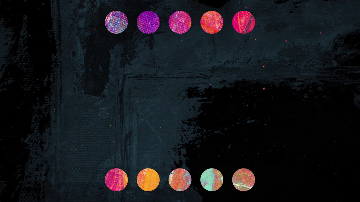 Colorful Epiphany Circles Still