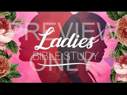 Women's Ministry Ladies Bible Study Still