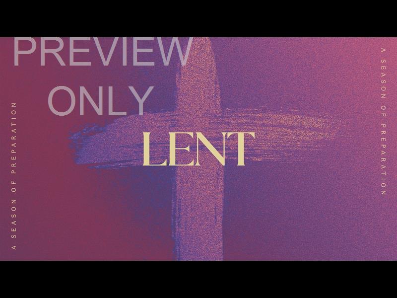 Lent Colors Lent Still