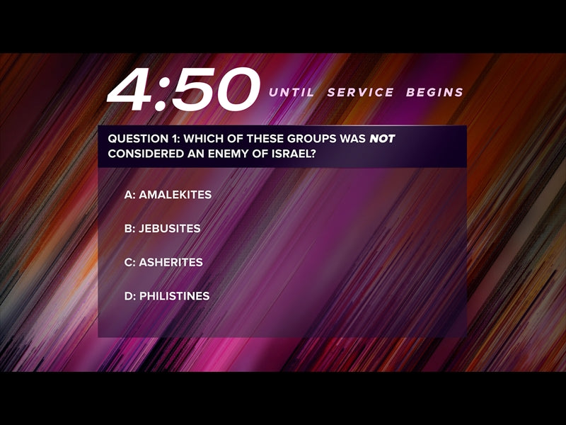 Driftwave Trivia Countdown