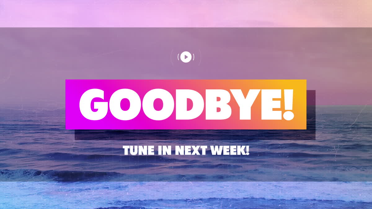 Summer Ocean Exit Stream