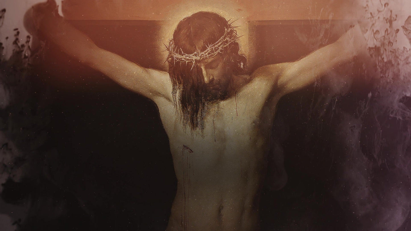 Good Friday Art Crucified Still