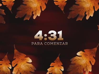 Autumn Glow Countdown - Spanish
