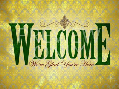 Classic Holiday Welcome Still