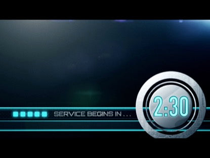 Hi-tech Countdown Blank